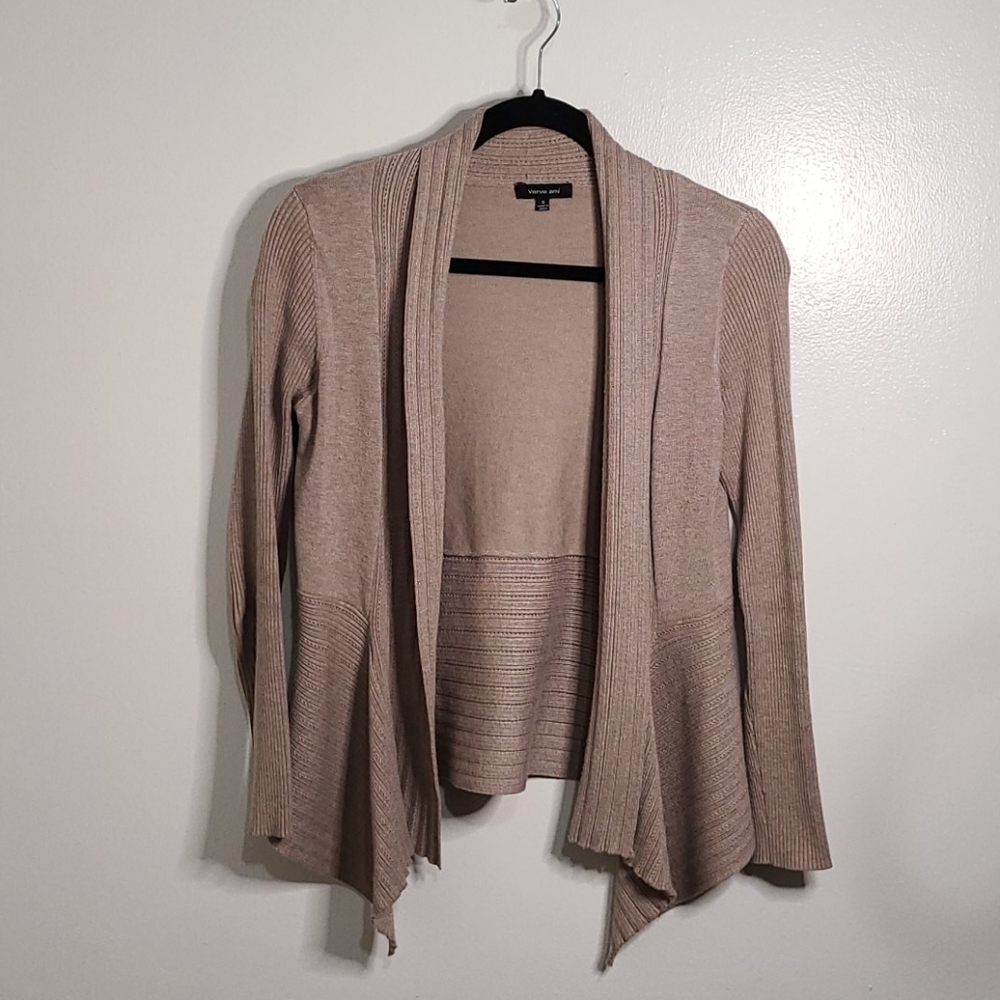 Taupe Verve Ami Cardigan